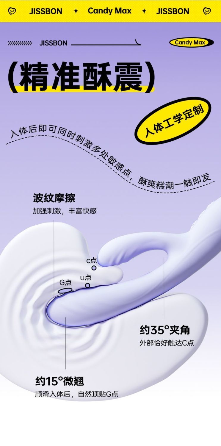 杰士邦震动女用成人情趣女性女性用品私处自慰器玩具专用多频振动